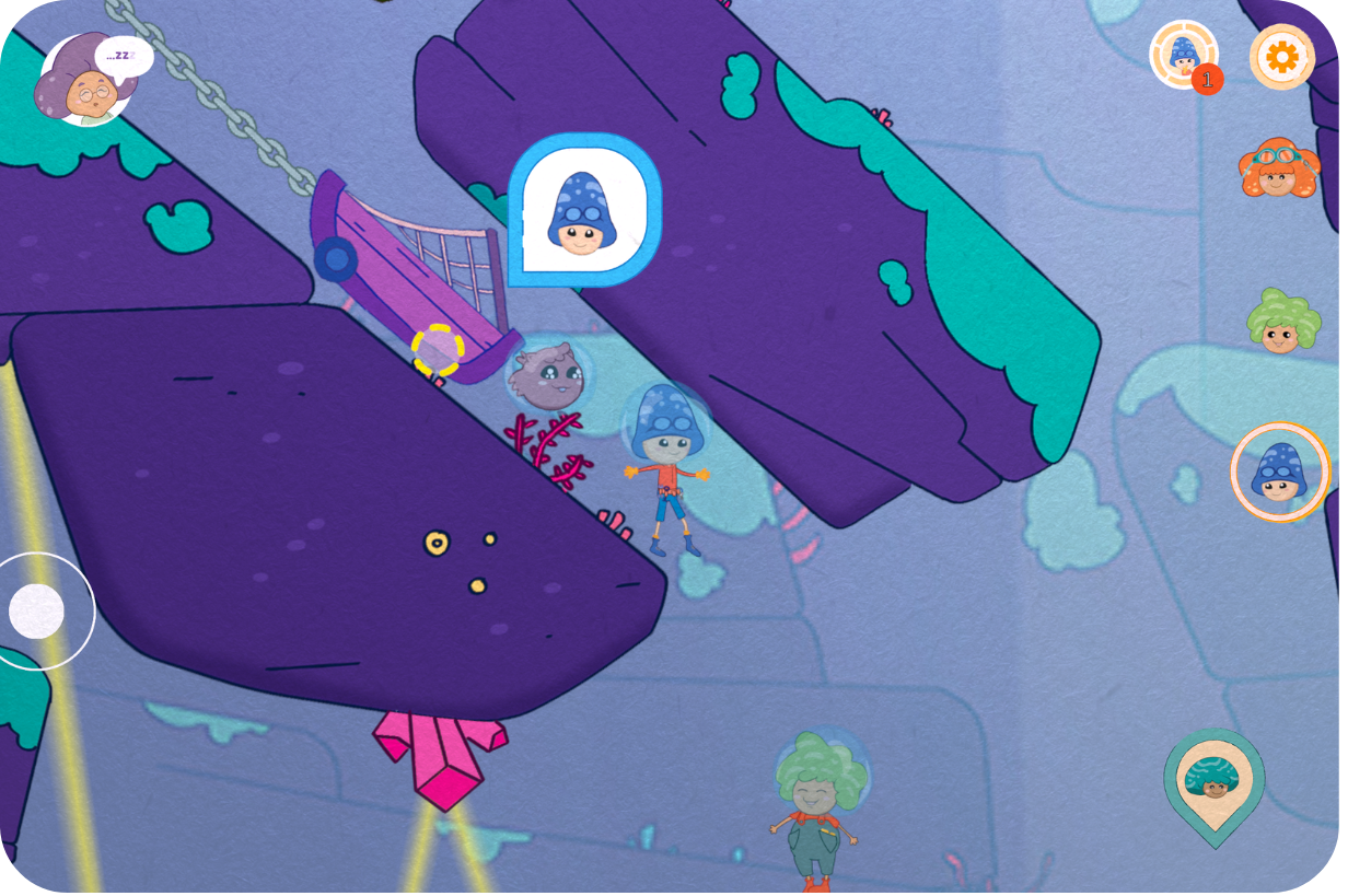 Collaborative platformer gameplay