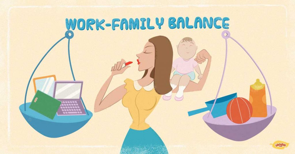 Working moms: tips for a good work-family balance